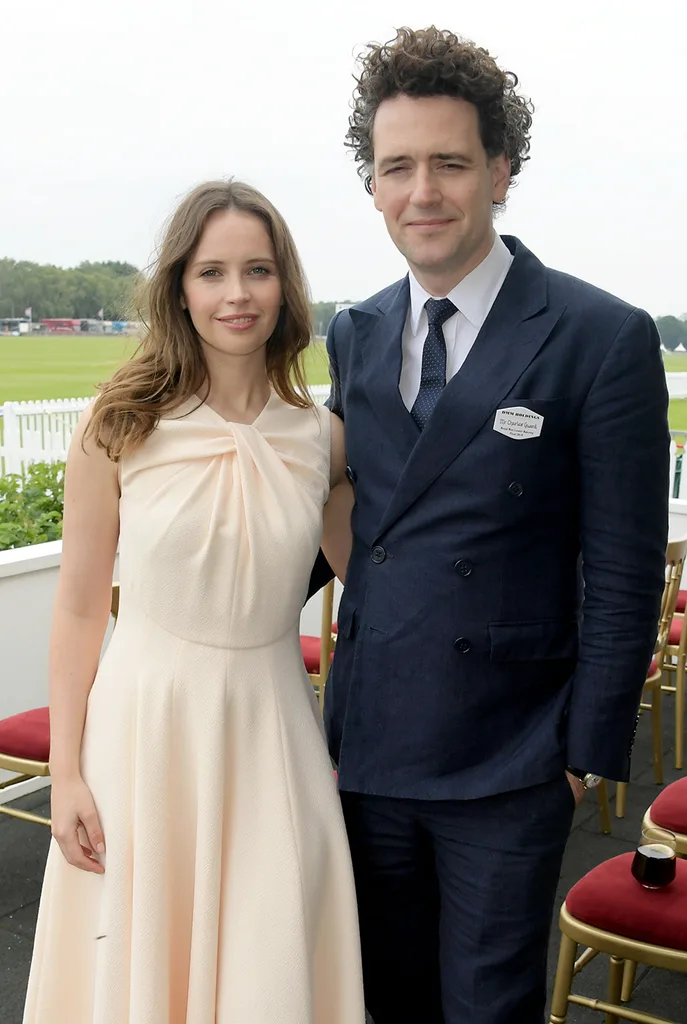 Felicity Jones and Charles Guard