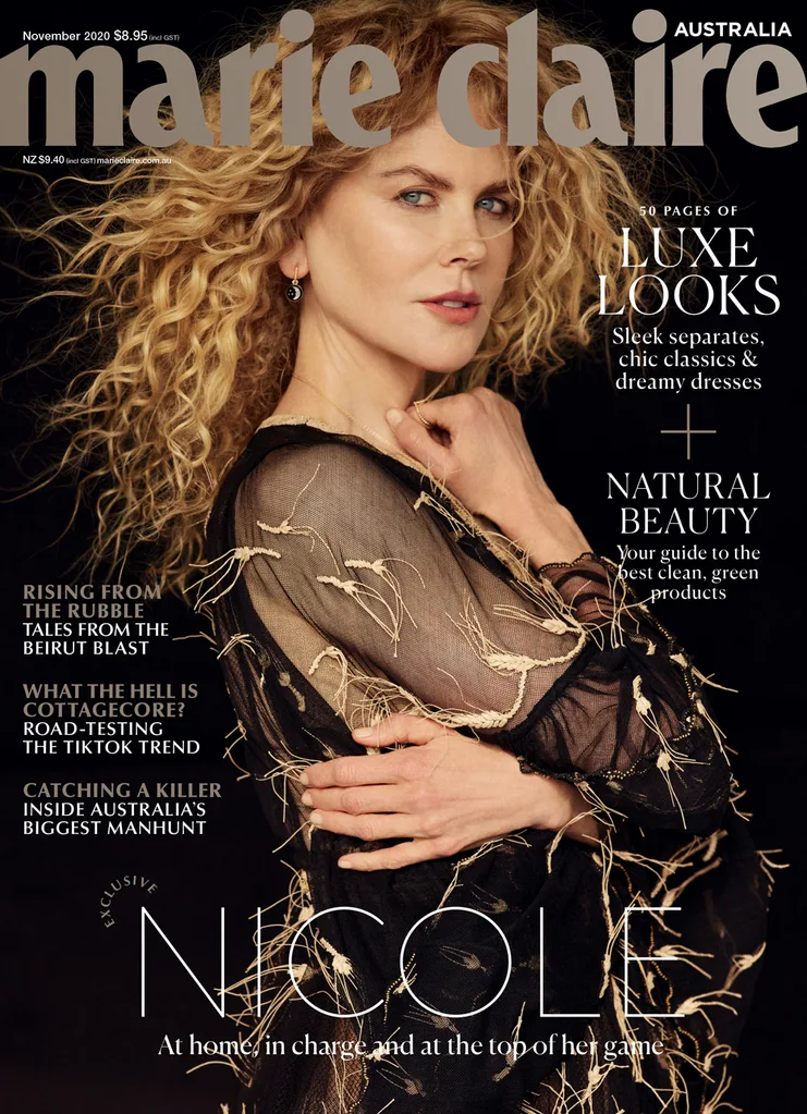 Marie Claire Nicole Kidman