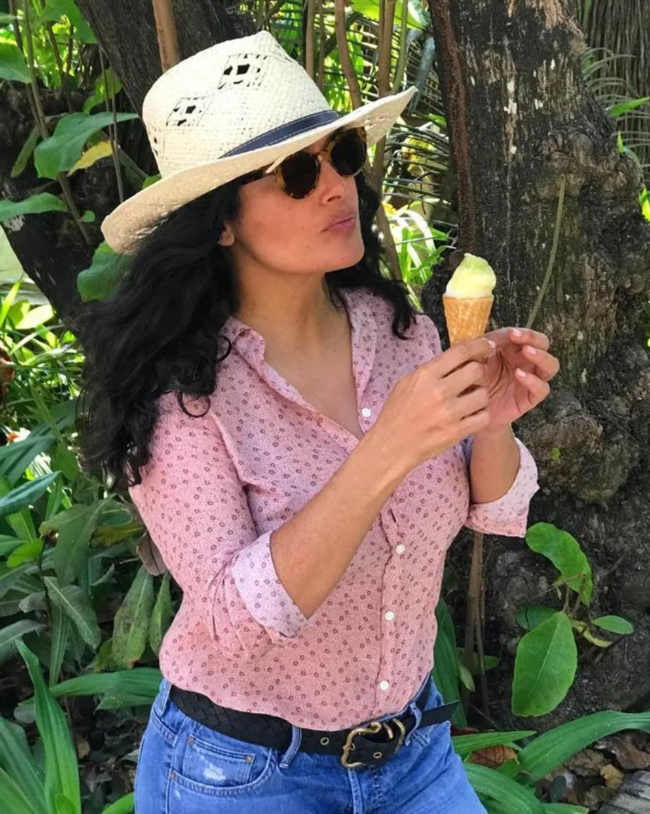 Salma Hayek's Full Diet & Exercise Routine