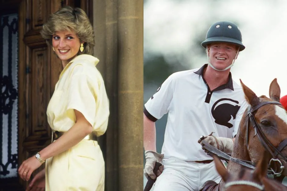 Princess Diana and James Hewitt