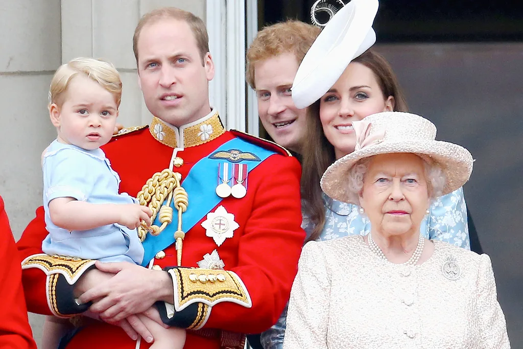 Queen Elizabeth and Prince William