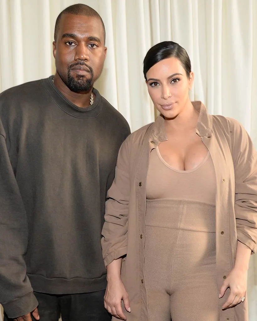 Kim Kardashian and Kanye West