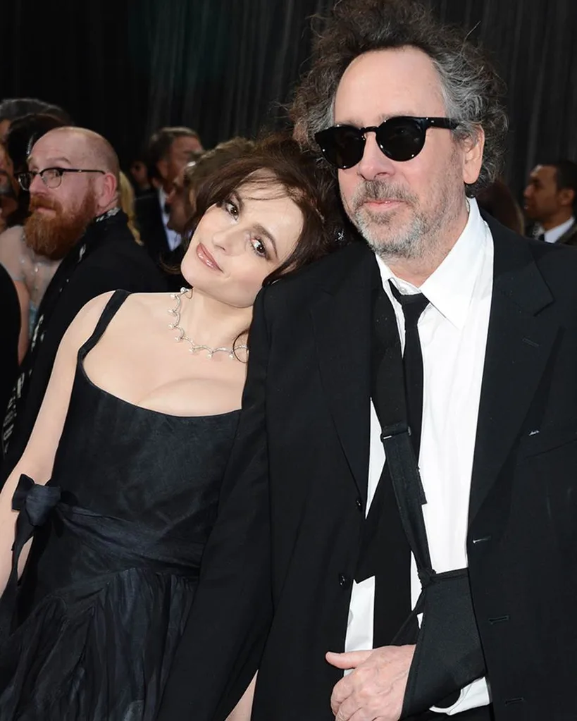 Helena Bonham Carter and Tim Burton