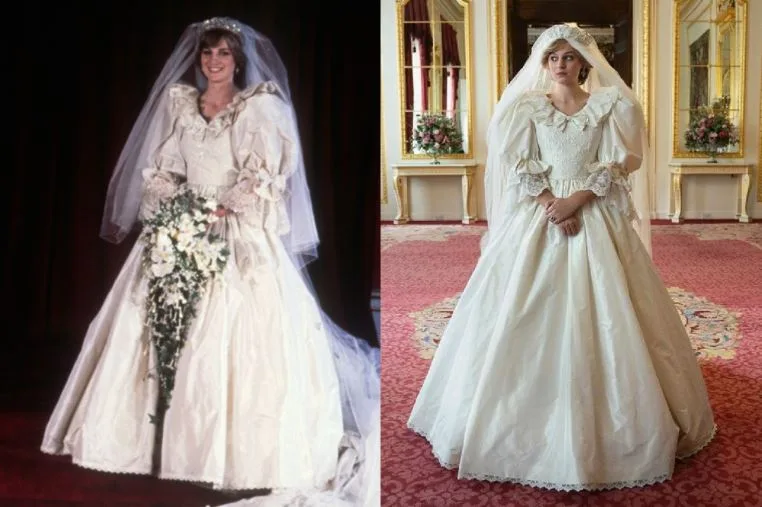 the crown princess diana outfits