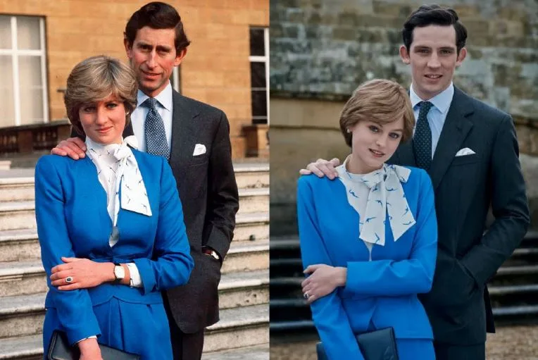 the crown princess diana outfits