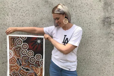 Indigenous Artist Kiya Watt On Finding Her Cultural Identity Through Her Artworks