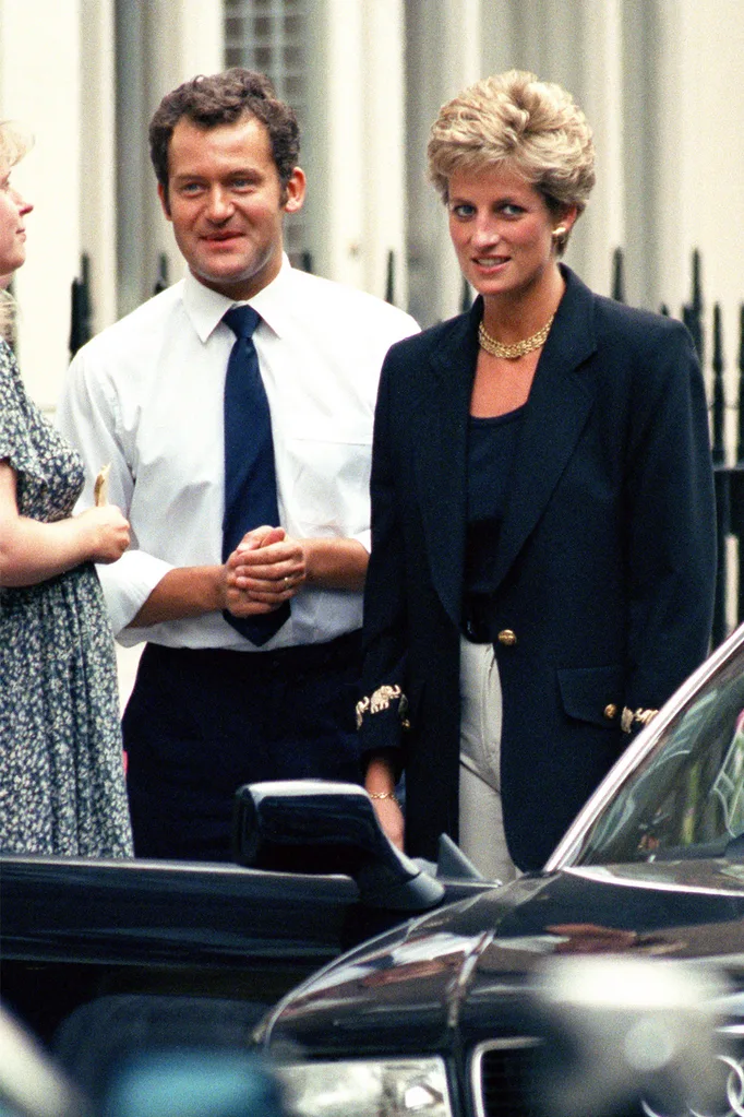 Paul Burrell and Princess Diana