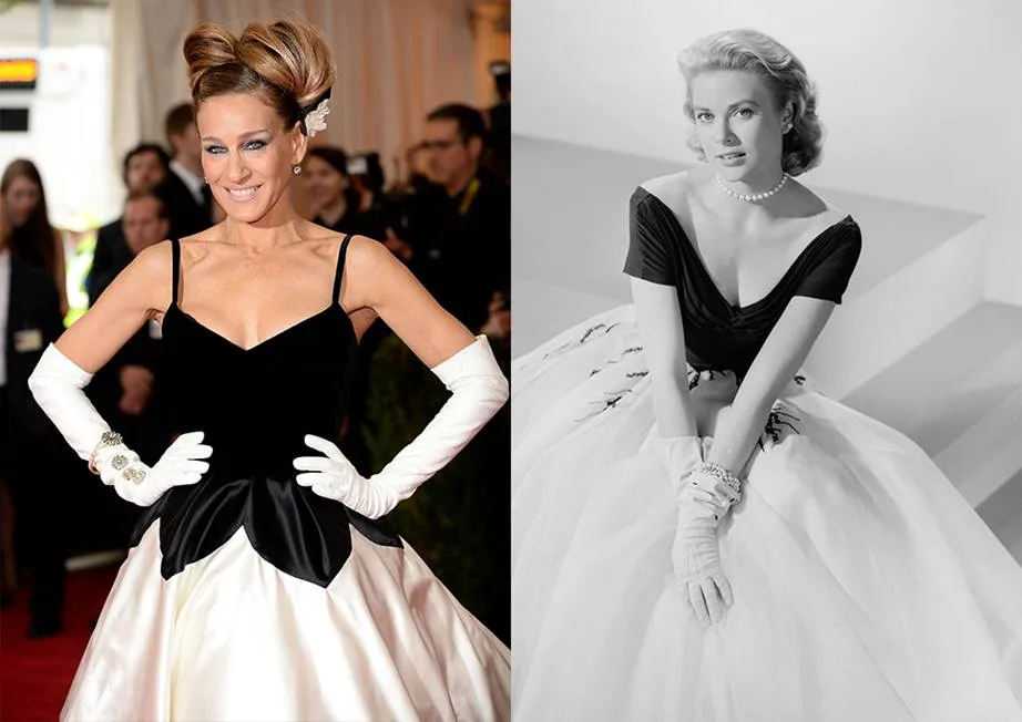 Celebrities dressing like Grace Kelly