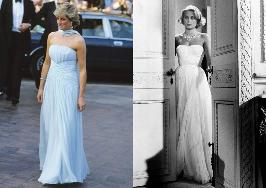 Celebrities dressing like Grace Kelly