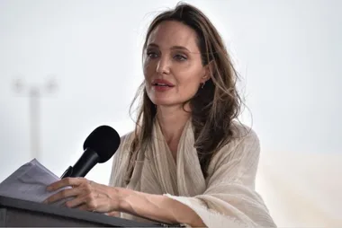 Angelina Jolie Has Some Advice For Women Who Fear Being Abused During The Holiday Season