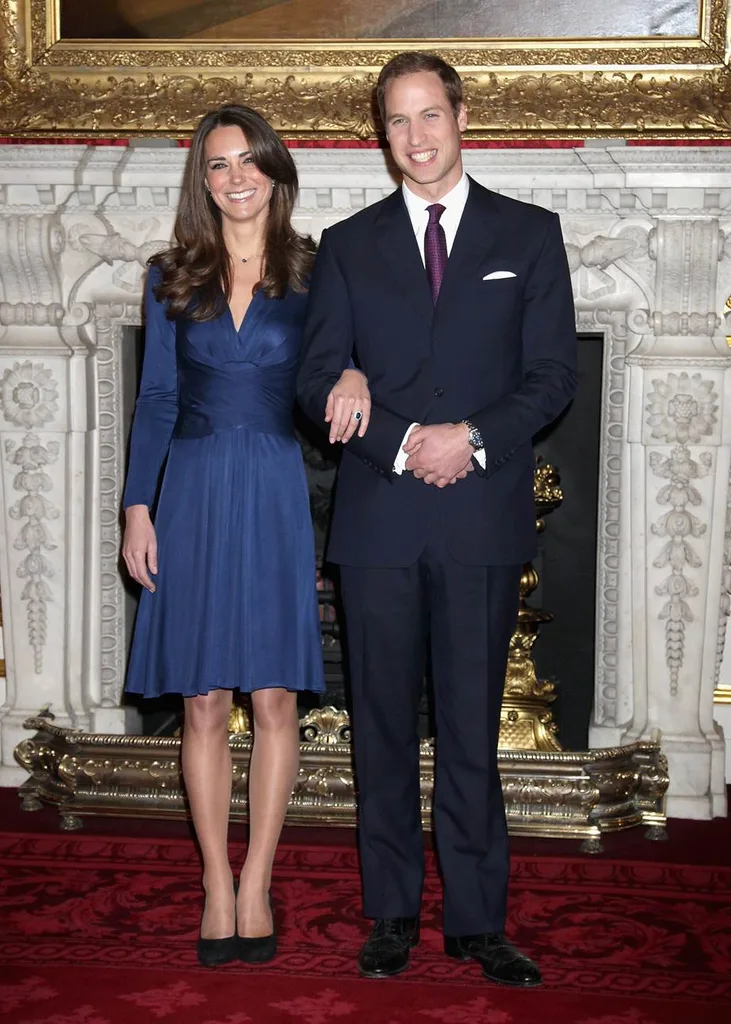 kate middleton celebrity engagement announcement