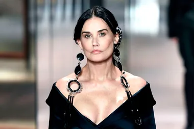 Demi Moore Goes High-Fashion, Makes Surprise Appearance For Fendi At PFW