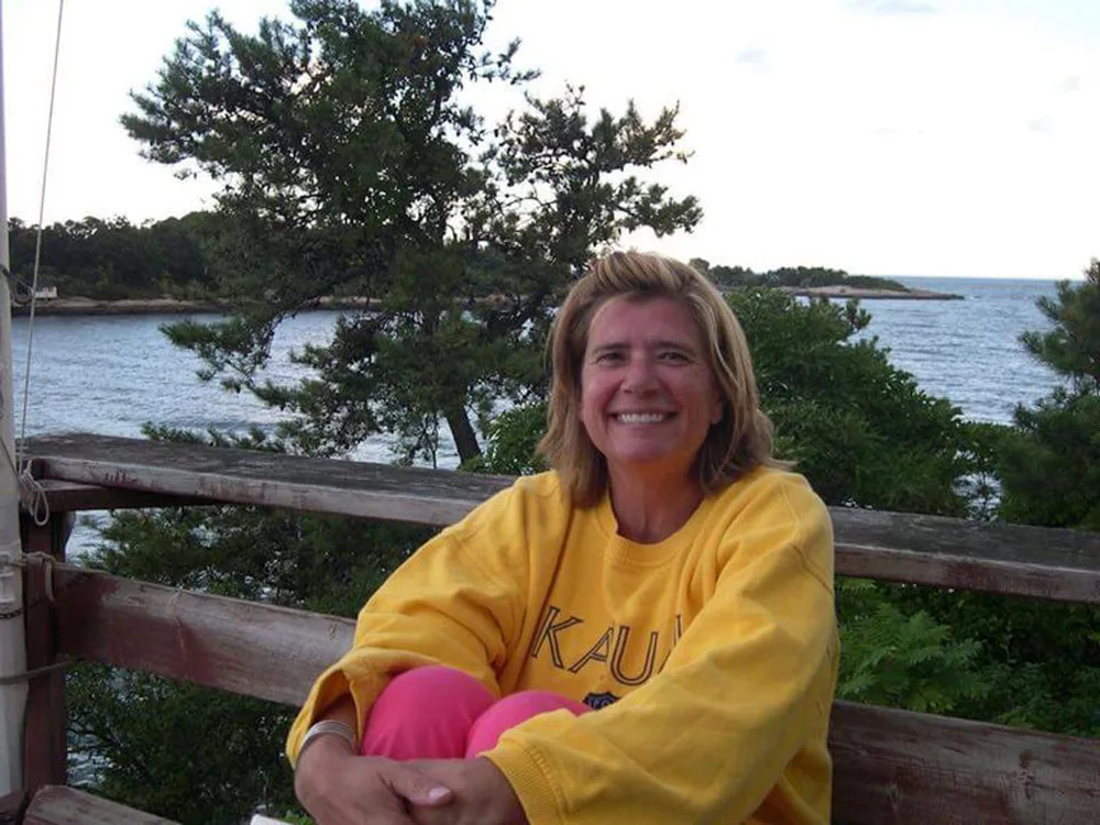 Madison’s mother, Barbara Beach Hamburg, before her 2010 murder.