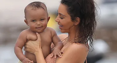 Kim Kardashian West Shares Adorable Videos Of Saint West To Celebrate His 9 Month Birthday