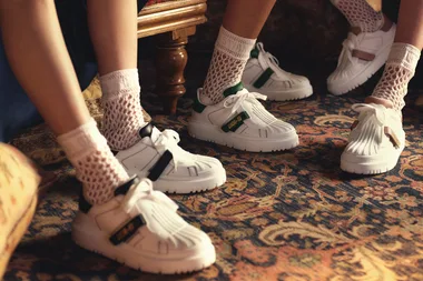 The Classic White Sneaker Just Got A High Fashion Upgrade Thanks To The Dior-ID Sneaker