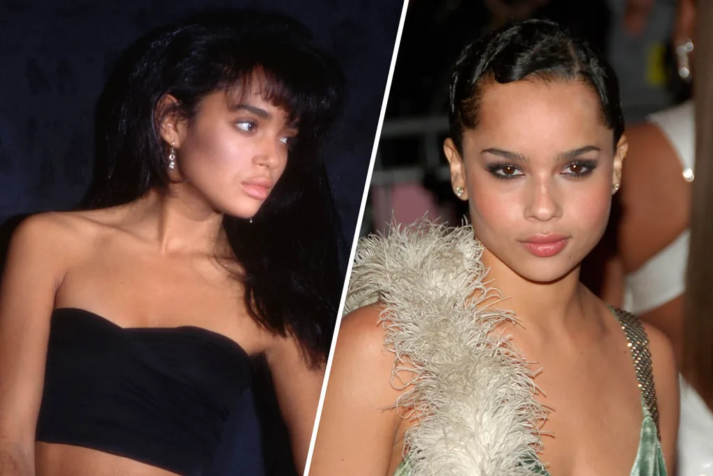 Celebrity mothers and daughters at the same age