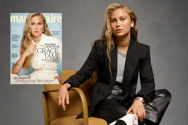 Australian Of the Year Grace Tame Helms marie claire’s May Cover