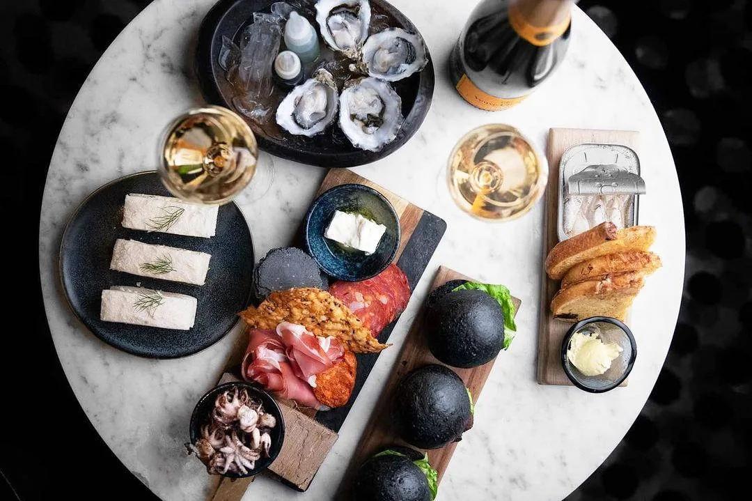 Living Room Bar at W Brisbane food