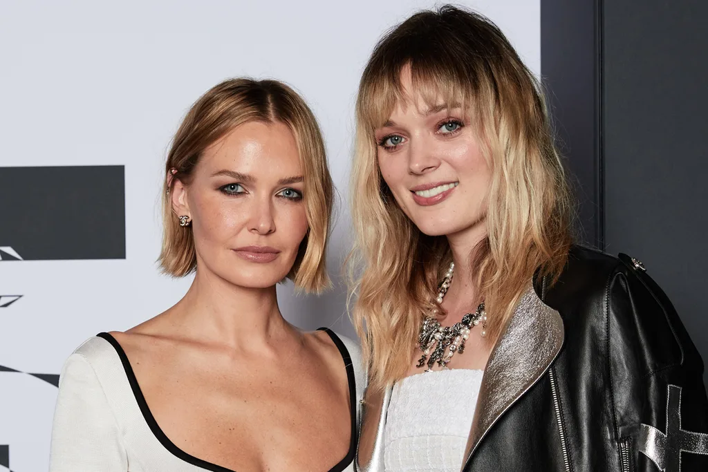Lara Worthington and Bella Heathcote Chanel 100 Years N5