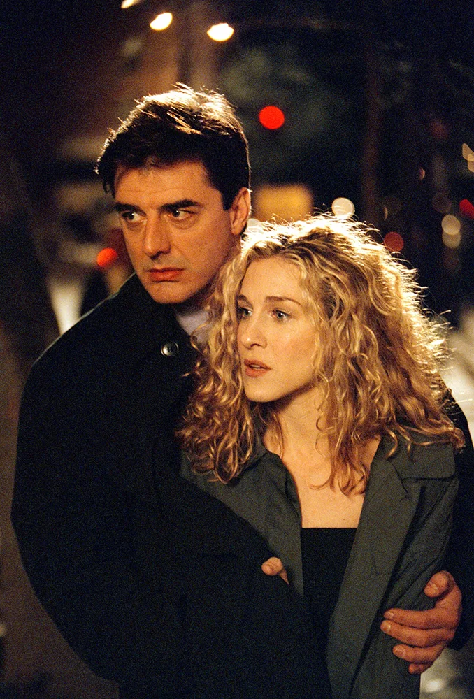 Mr. Big and Carrie Bradshow in HBO's Sex and the City