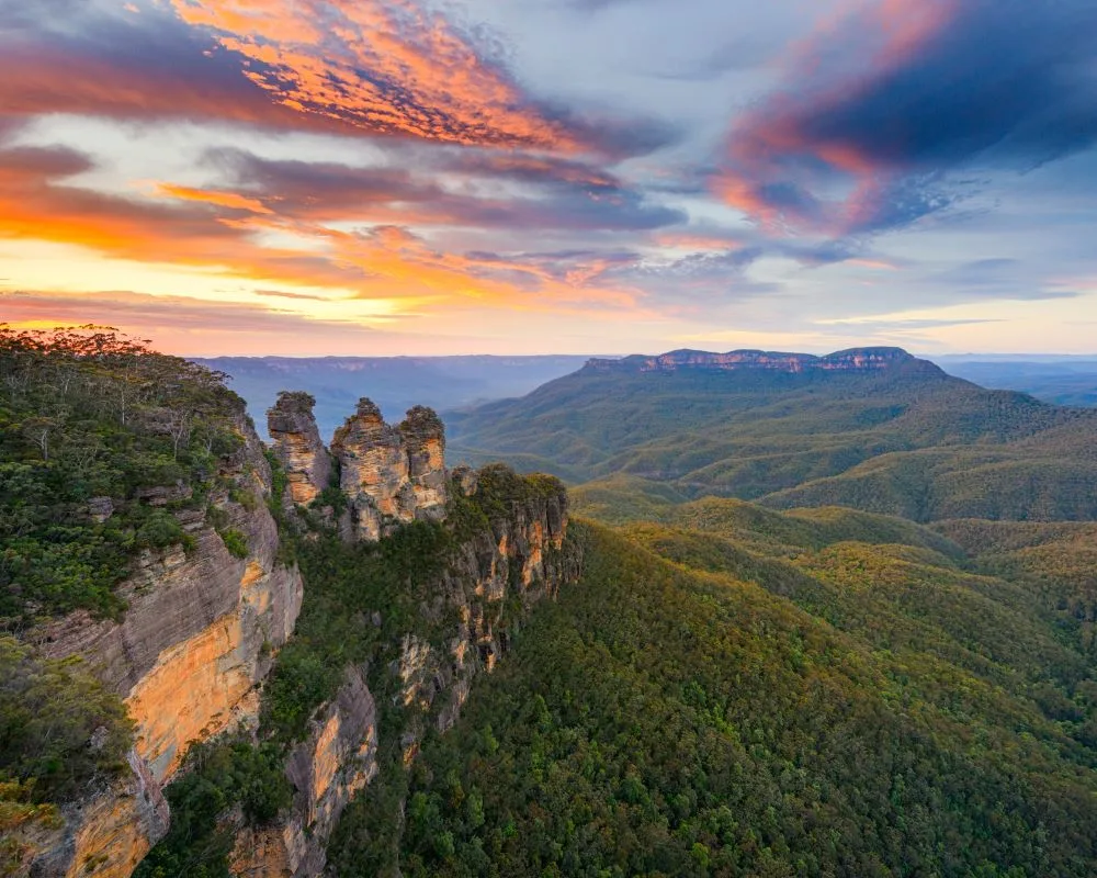blue mountains