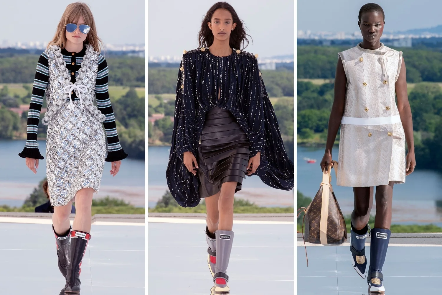 The Louis Vuitton Cruise 2022 Collection Was A Parisian Space Odyssey