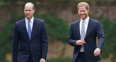 Prince William And Prince Harry Were All Smiles At Princess Diana’s Statue Unveiling