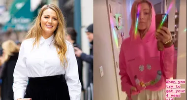 Blake Lively Documents Her Typical Morning, Which Includes Her 4-Year-Old Dressing Her Up In Colourful Outfits