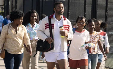 We Just Got Our First Look At Will Smith As Serena & Venus Williams’ Dad In ‘King Richard’