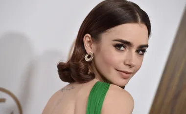 Lily Collins Wore A Heavenly Lace Ralph Lauren Bridal Design For Her Colorado Nuptials