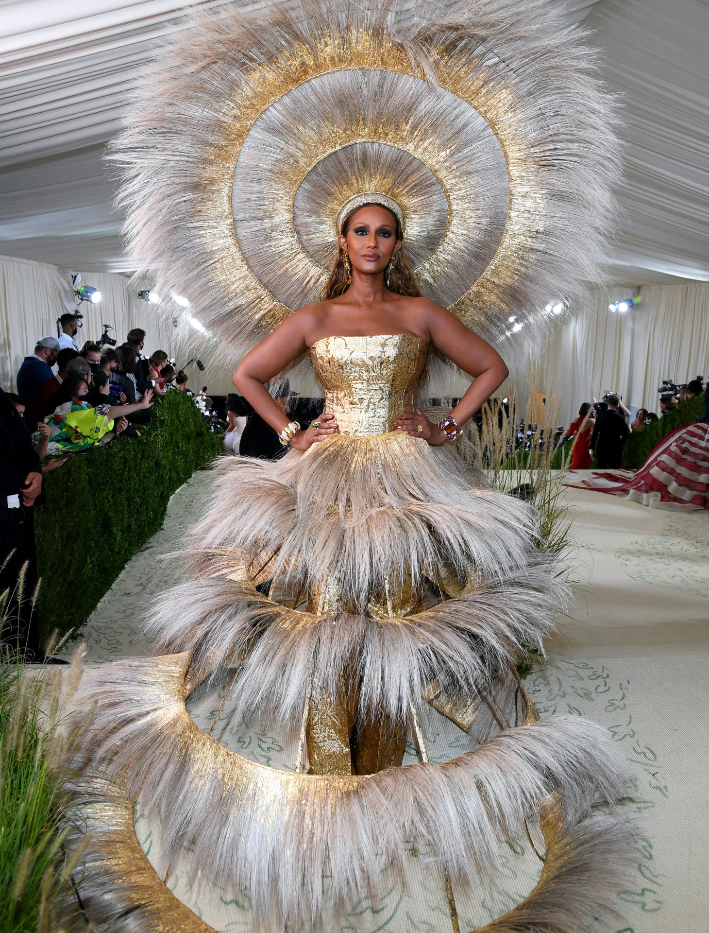 Iman met gala outfit meaning