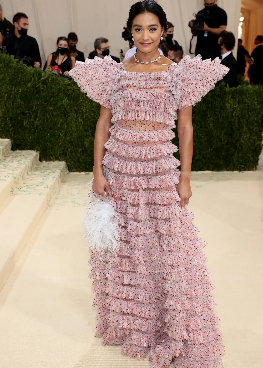 rachel smith in rodarte at the met gala