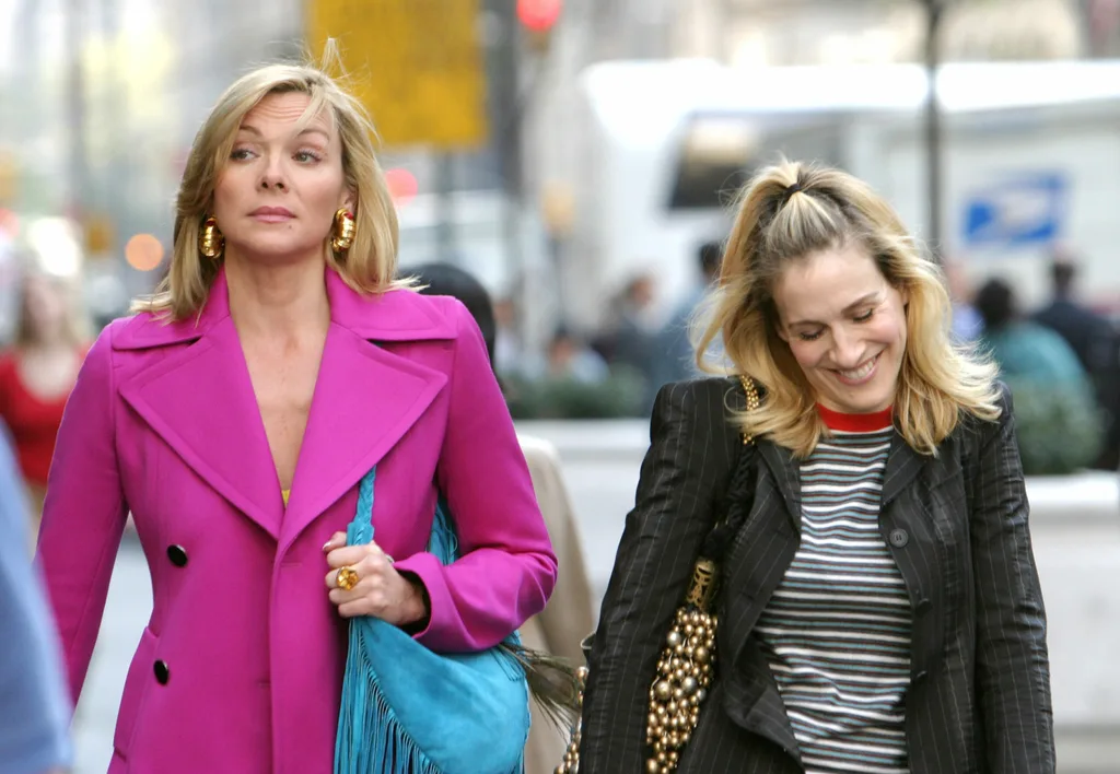 Samantha Jones and Carrie Bradshaw