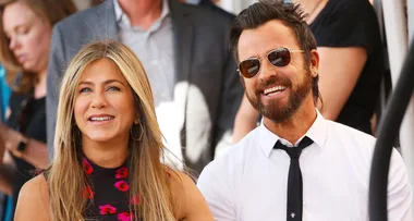 Jennifer Aniston and Justin Theroux Cuddle Up Together, Proving That Exes Can Still Be Buddies