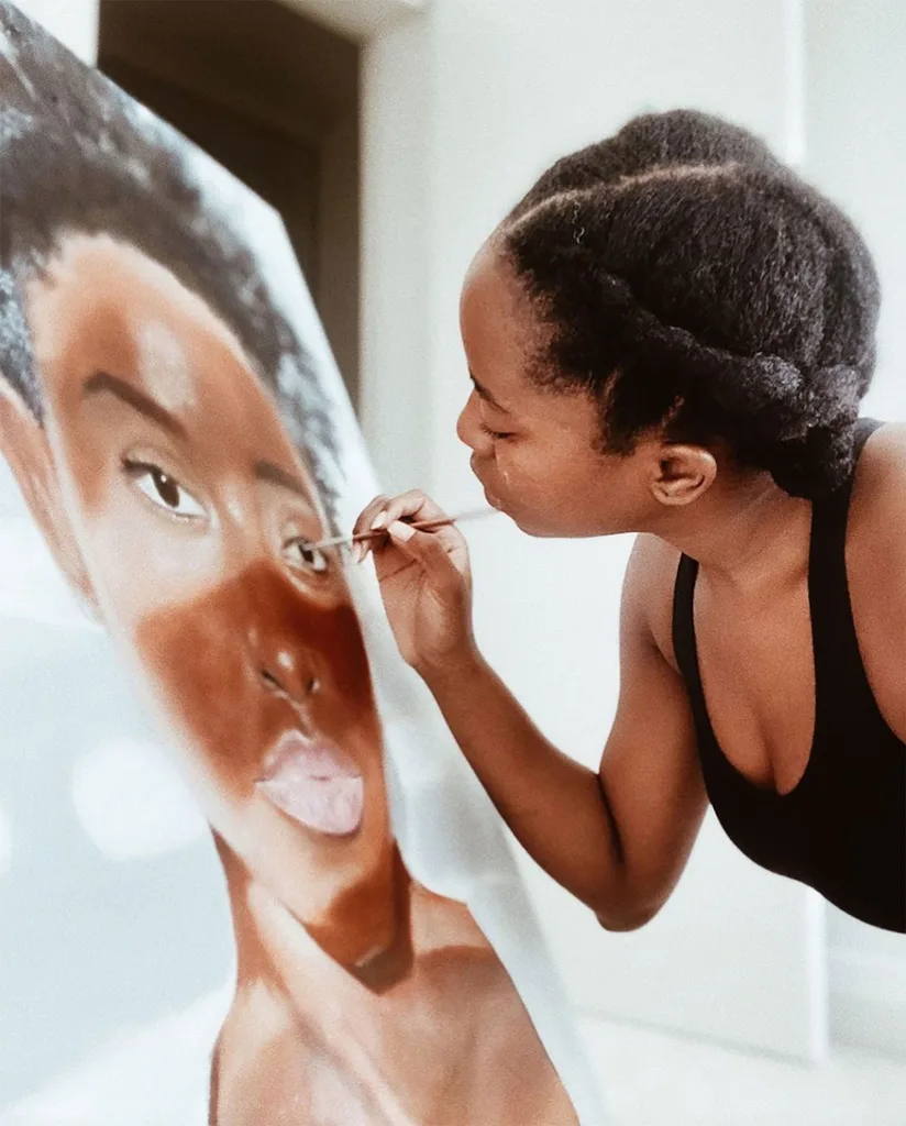 Josline Mutombo artist and illustrator