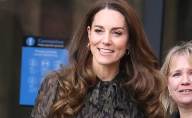 Kate Middleton Has Extended Her Wardrobe Repertoire Into Leopard Print Territory