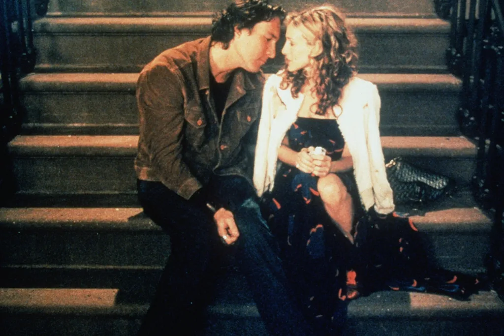 Aidan Shaw and Carrie Bradshaw