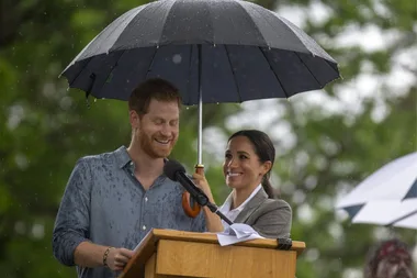 25 Rare, Yet Relatable Times The Royal Family Held Their Own Umbrellas