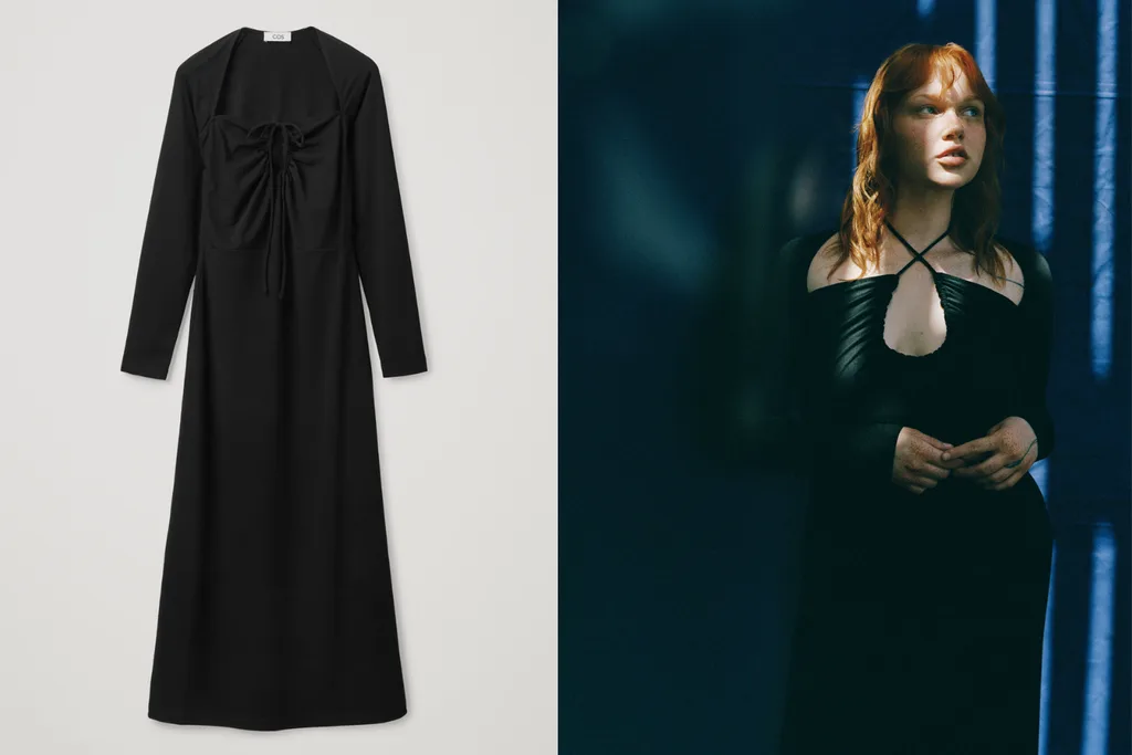 COS black dress