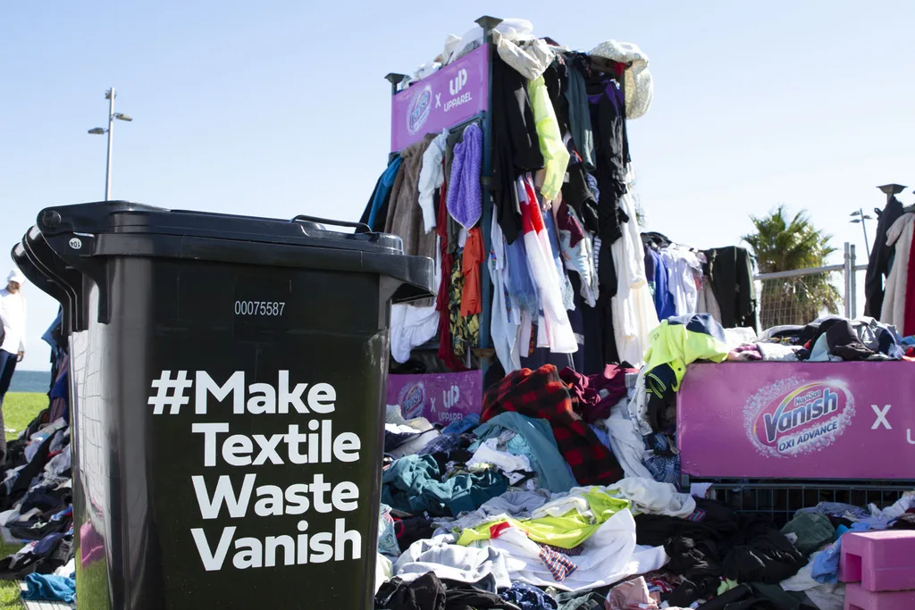 Vanish Make Textile Waste Vanish Campaign