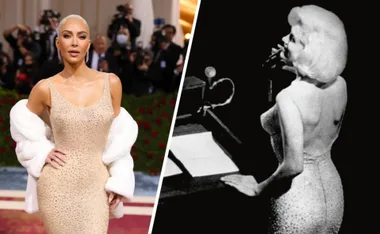 Kim Kardashian Wore Marilyn Monroe’s Dress To The Met Gala—But There’s A Catch