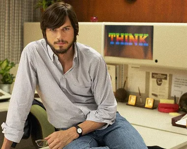 Ashton Kutcher as Steve Jobs