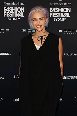 Ruby Rose at Mercedes Benz Fashion Festival Sydney