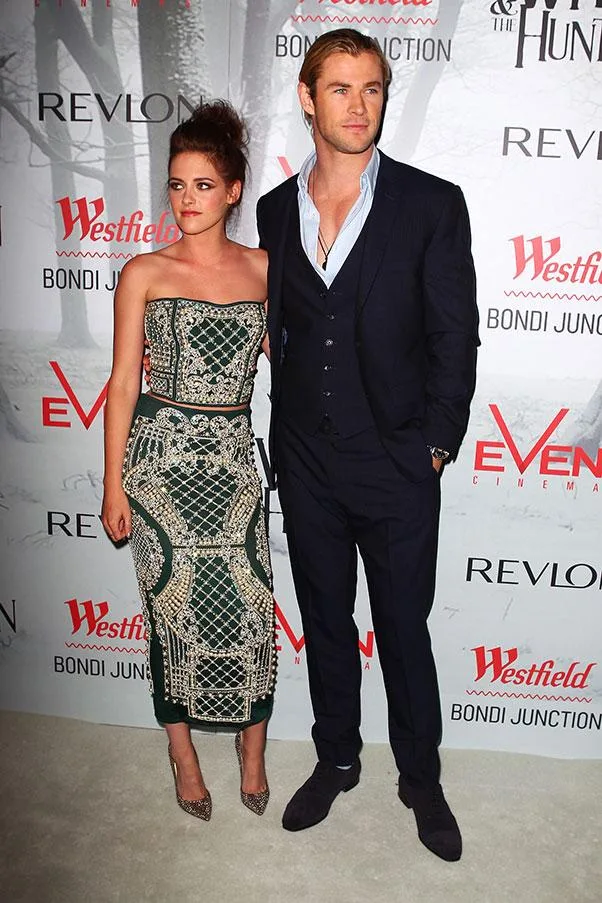 Kristen Stewart and Chris Hemsworth