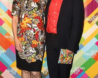 Cate Blanchett and Andrew Upton at the launch of Sydney Theatre Company's 2014 season