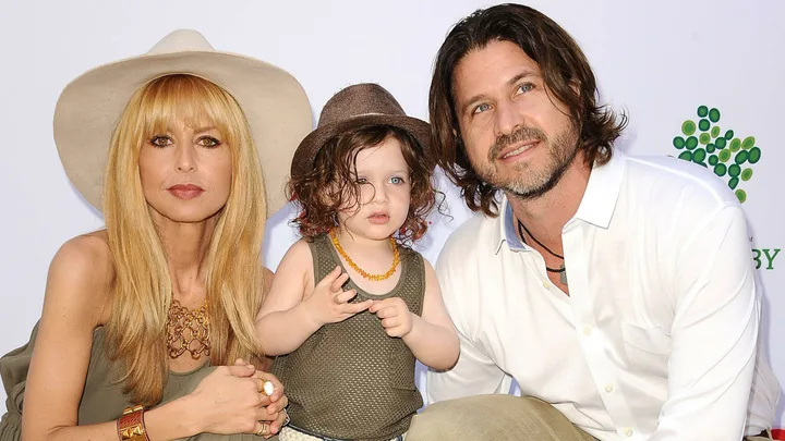 Rachel Zoe with husband Rodger Berman and son Skyler