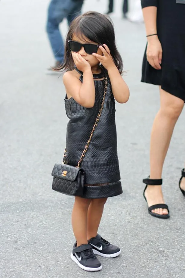 Alexander Wang’s mini muse Aila Wang