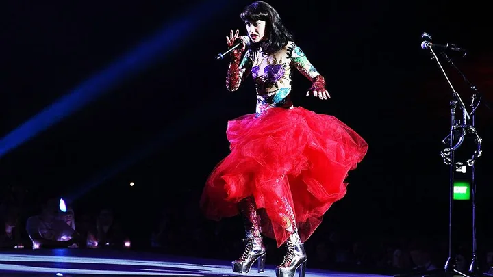 Kimbra at the ARIA Awards