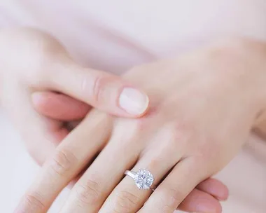 Couples split the cost of engagement ring