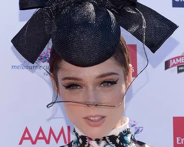 Coco Rocha at Melbourne Cup